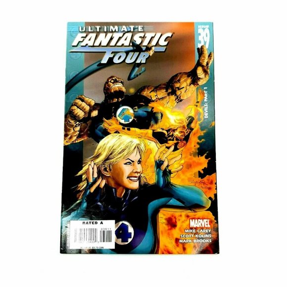 Ultimate Fantastic Four #39 April 2007 Marvel Comics Devils Part 1 Carey Kolins - Picture 1 of 11